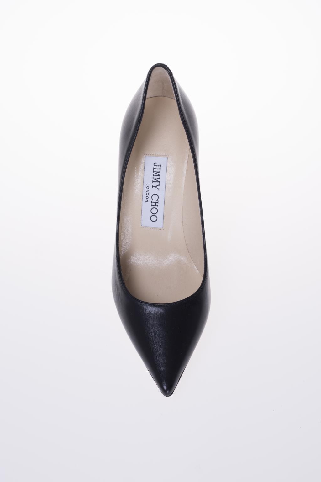 Black Leather 'Agnes' Pumps Jimmy Choo - Vitkac Canada